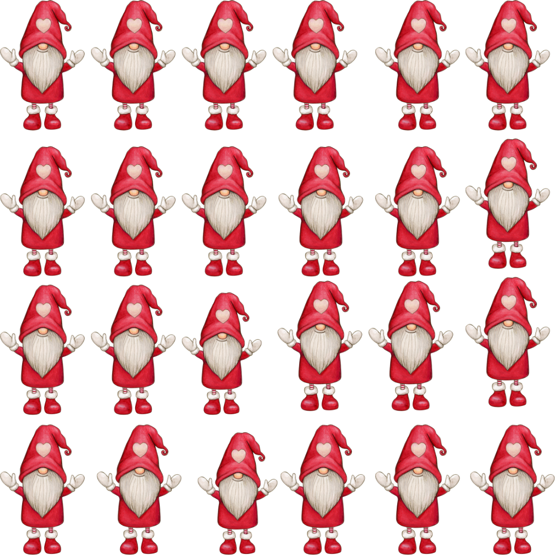 Gnomes' sticker sheet