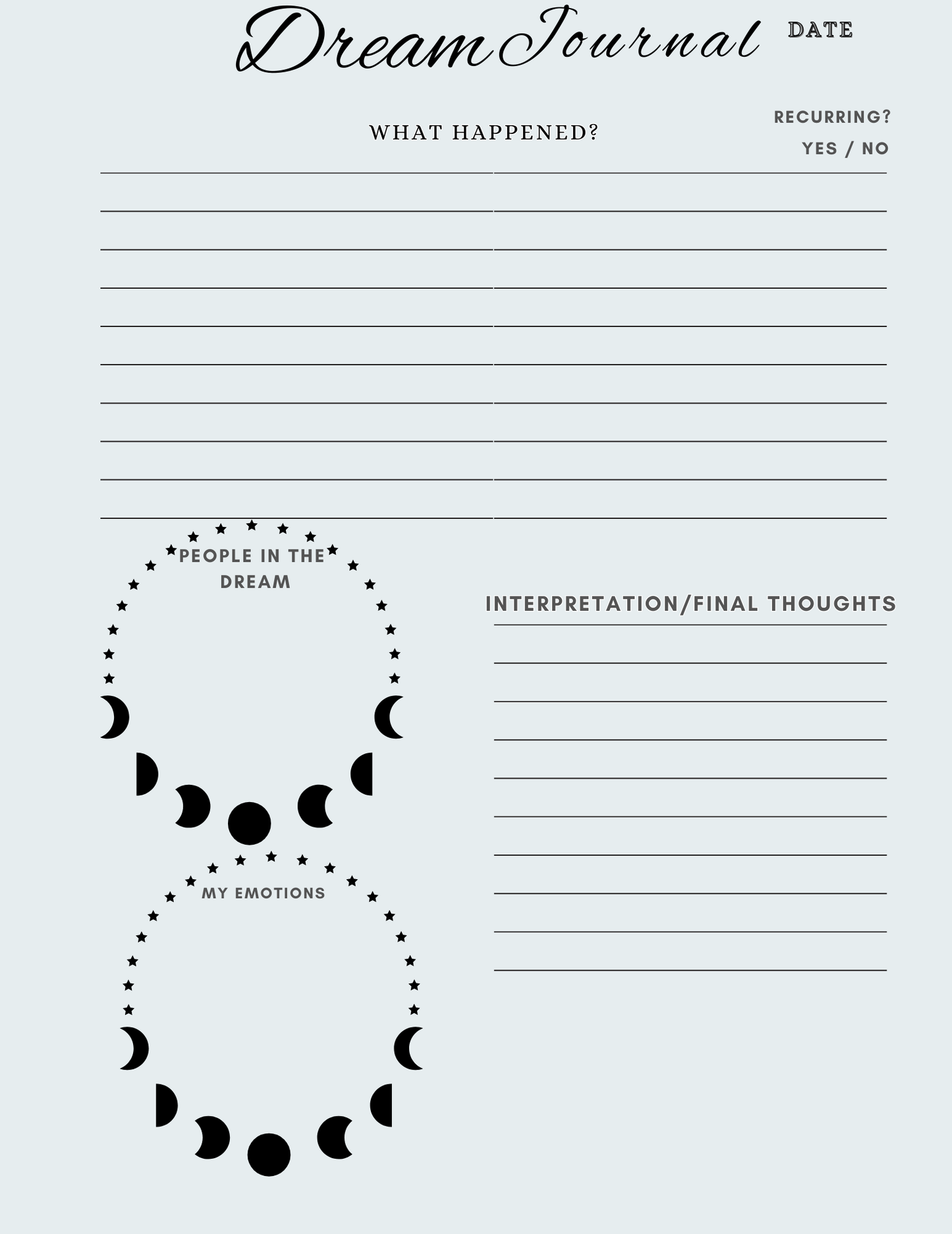 Dream Journal