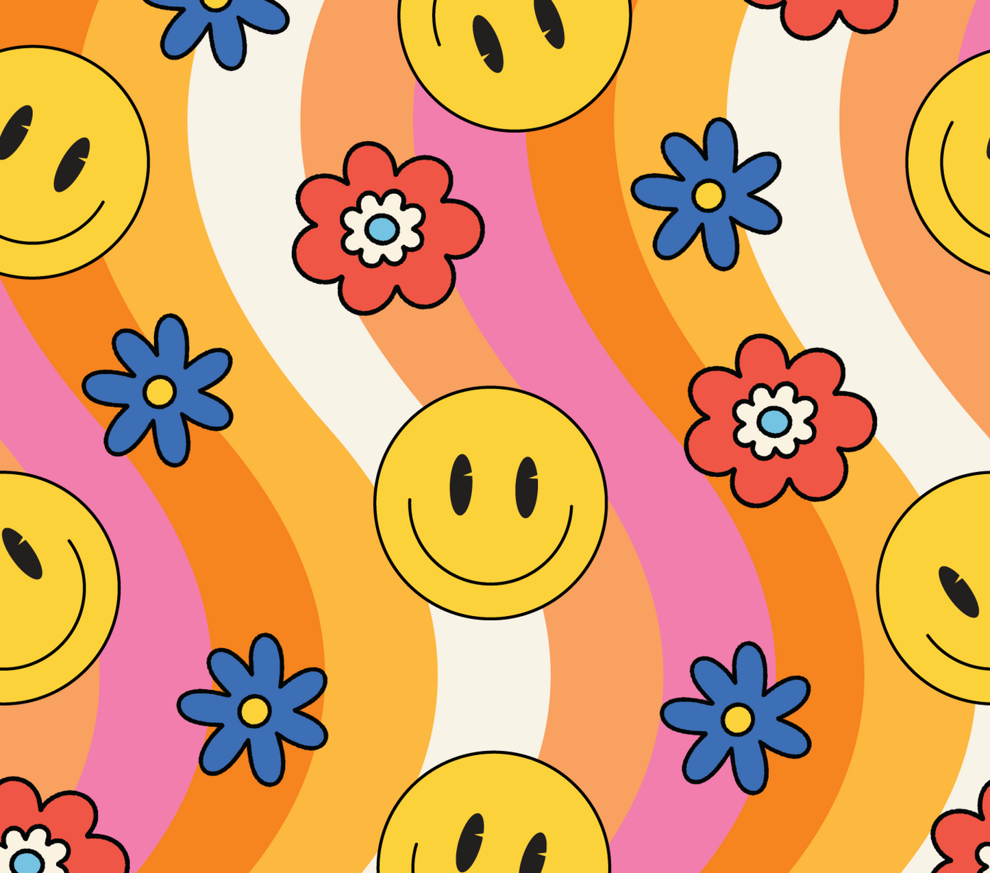 Groovy Happy FLower
