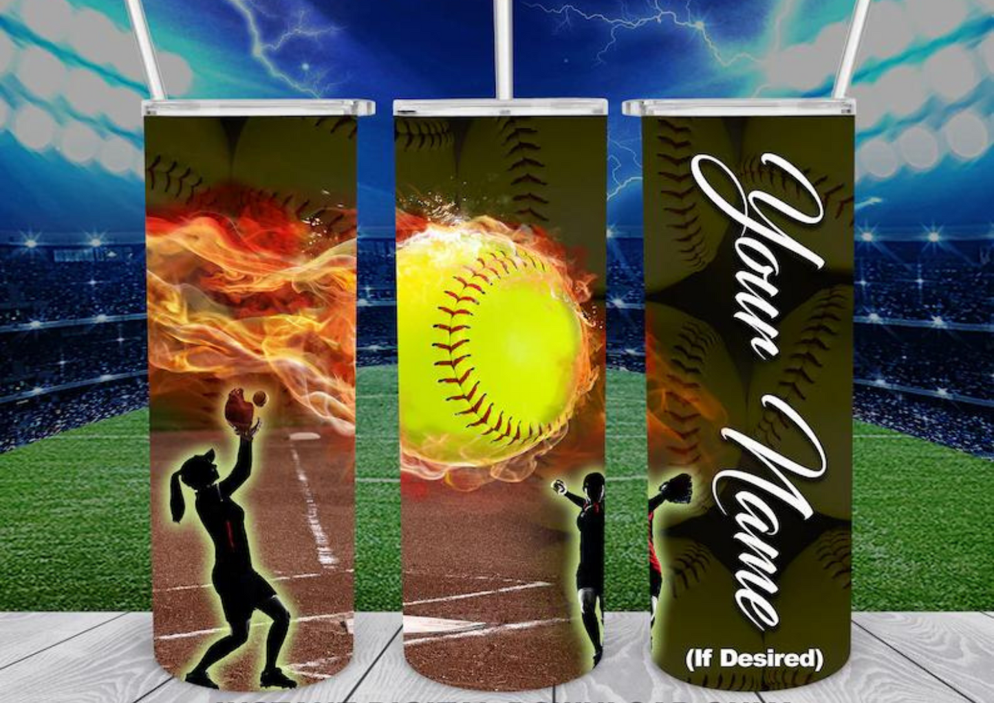 Softball Tumbler