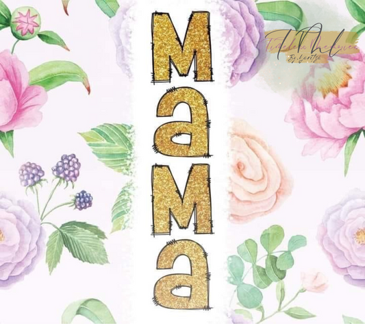 Sublimation 20 oz Mama flower wrap