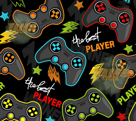 Sublimation gamer wrap 20 oz